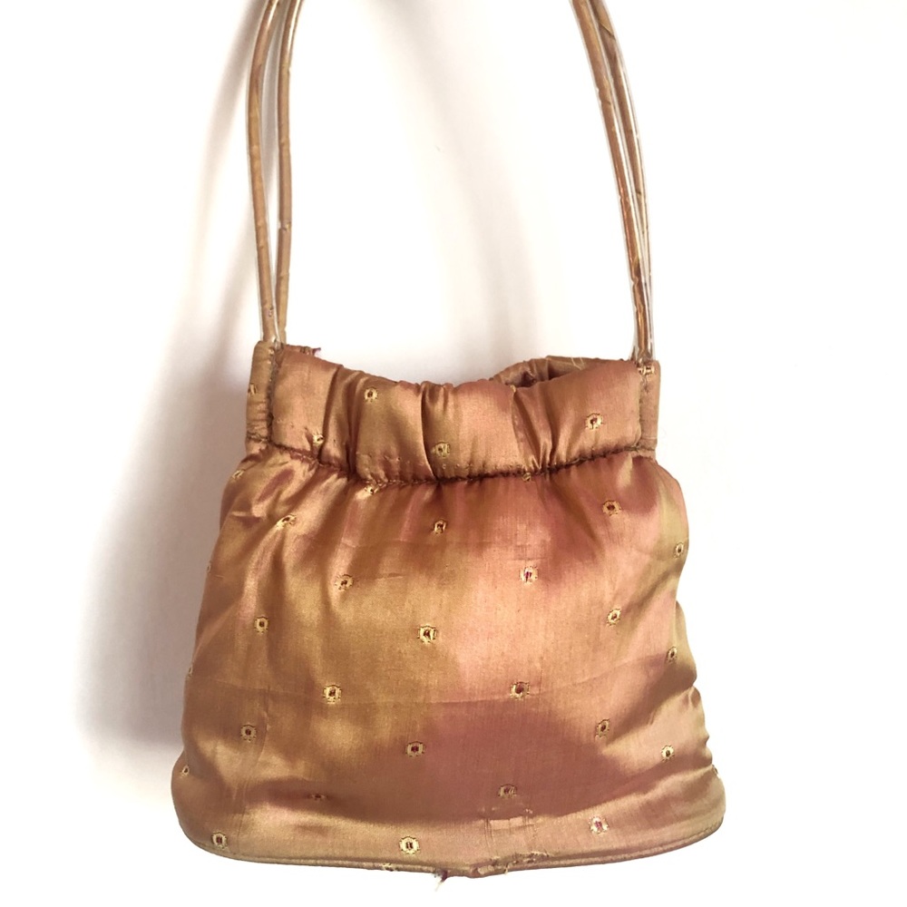 Silk purse handmade in India - Picture 2 of 3